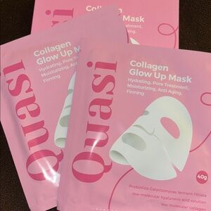Quasi Collagen Glow Up Masks - price firm for 2 -TRY BEFORE U BUY ONLINE NIP